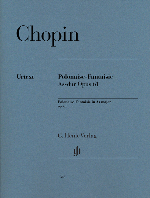 CHOPIN F. - POLONESA-FANTASIA LA#M OP.61 URTEXT