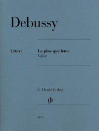 DEBUSSY C. - LA PLUS QUE LENTE URTEXT