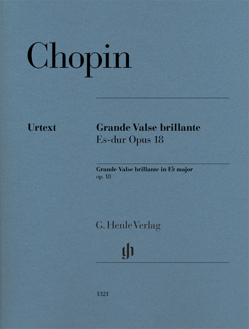 CHOPIN F. - GRAN VALS BRILLANTE MIbm OP.18 URTEXT