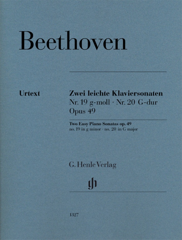 BEETHOVEN L.V. - SONATAS Nº19 Y 20 OP.49 URTEXT