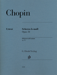 CHOPIN F. - SCHERZO SIm OP.31 URTEXT