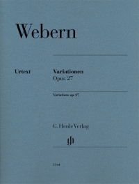 WEBERN C.M. - VARIACIONES OP.27 URTEXT