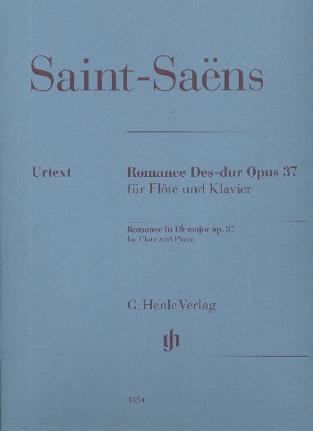 SAINT- SAENS C. - ROMANCE REb M OP.37 - FLAUTA Y PIANO - URTEXT