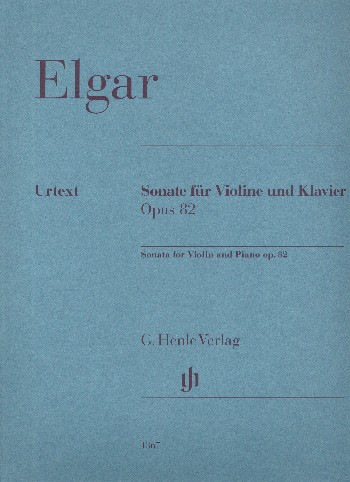 ELGAR E. - SONATA VIOLIN Y PIANO OP.82 URTEXT