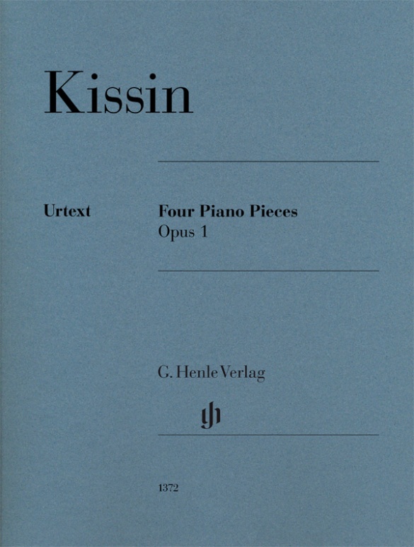 KISSIN E. - PIEZAS PIANO (4) OP.1 - URTEXT