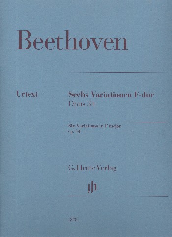 BEETHOVEN L.V. - VARIACIONES FAM (6) OP.34 URTEXT