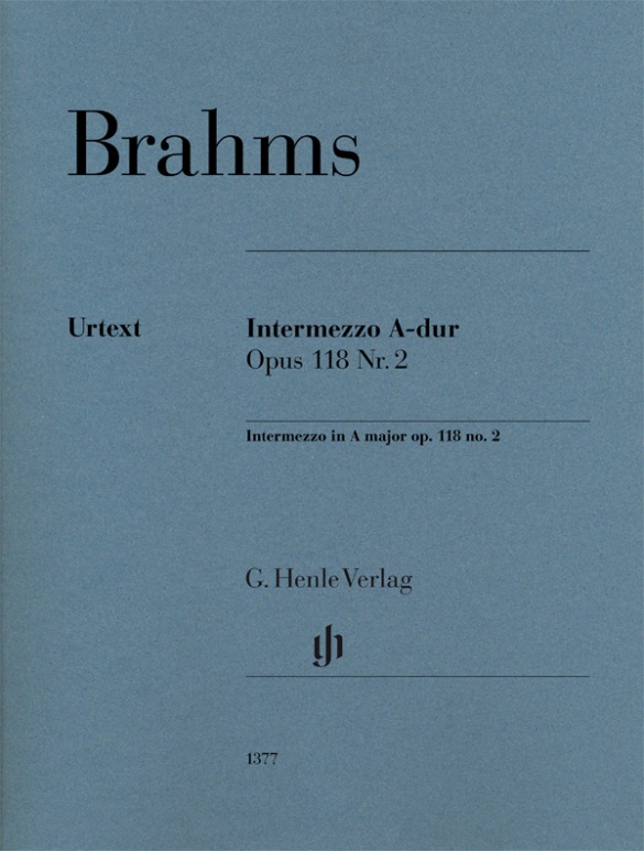 BRAHMS J. - INTERMEZZO LA M - OP.118.2 URTEXT
