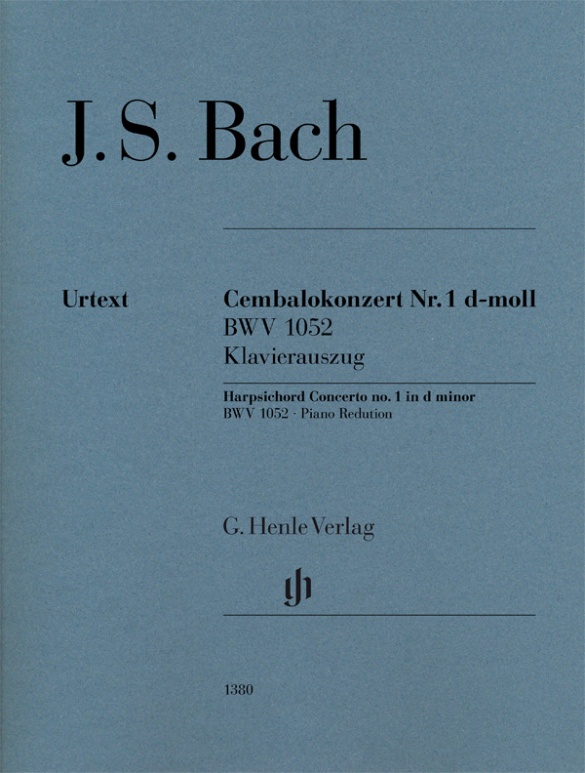 BACH J.S - CONCIERTO RE m BWV 1052 Nº 1 (CEMBALO) 2 PIANOS URTEXT
