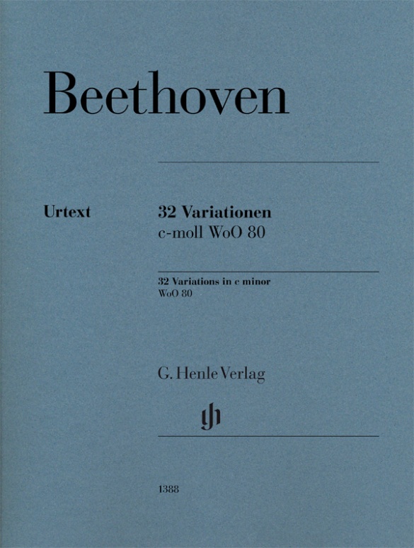 BEETHOVEN L.V. - VARIACIONES PIANO (32) DO m WoO 80 URTEXT