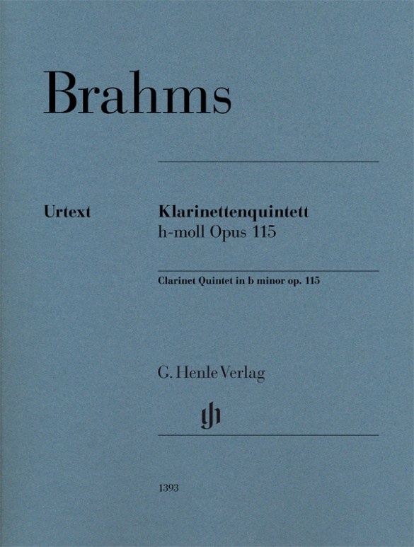 BRAHMS J. - QUINTETO SI m URTEXT (CL(VA)/2V/VA/VC) - OP.115 REV.KIRSCH