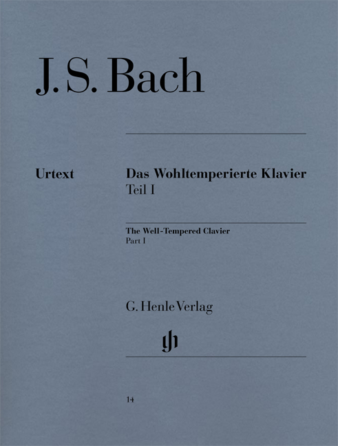 BACH J.S. - CLAVE BIEN TEMPERADO V.1 URTEXT BWV 846-869 *DIGITADO*