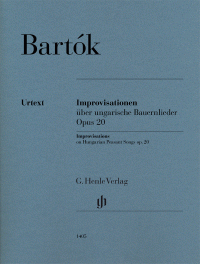 BARTOK B. -  IMPROVISACIONES CANCIONES POPULARES (6) - OP.20 URTEXT