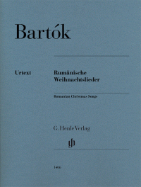 BARTOK B. - CANCIONES NAVIDAD RUMANAS URTEXT
