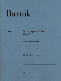 BARTOK B. - CUARTETO DE CUERDA OP.7 Nº 1 URTEXT (PARTES)