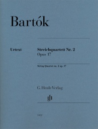 BARTOK B. - CUARTETO DE CUERDA OP.7 Nº 2 URTEXT (PARTES)