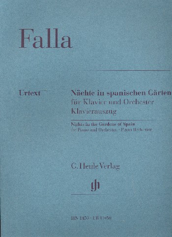 FALLA M. - NOCHES EN LOS JARDINES DE ESPAÑA - URTEXT