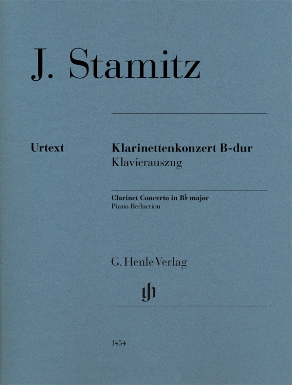 STAMITZ J. - CONCIERTO SIb M - CLARINETE Y PIANO URTEXT