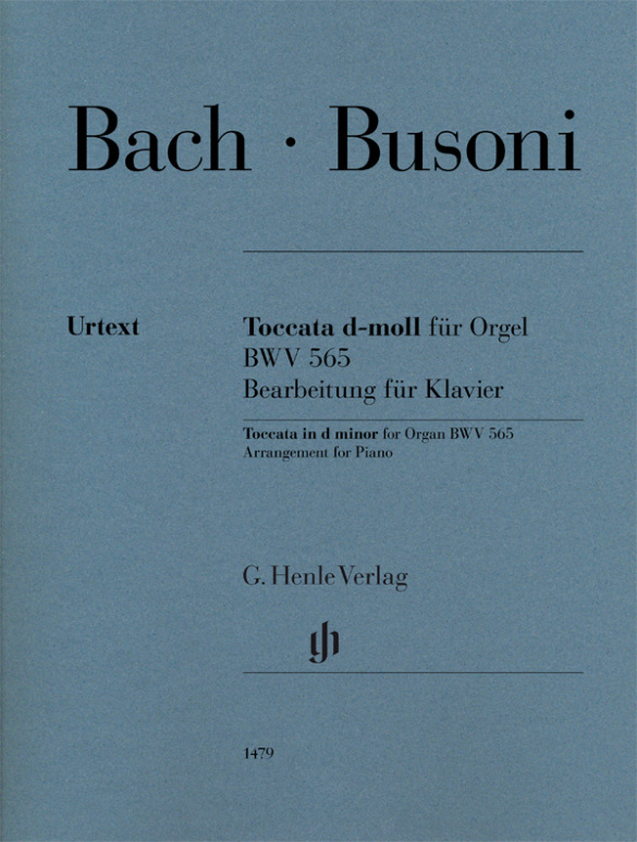 BACH J.S. - TOCCATA RE m BWV 565 (ORG.ORGANO) REVISION BUSONI URTEXT