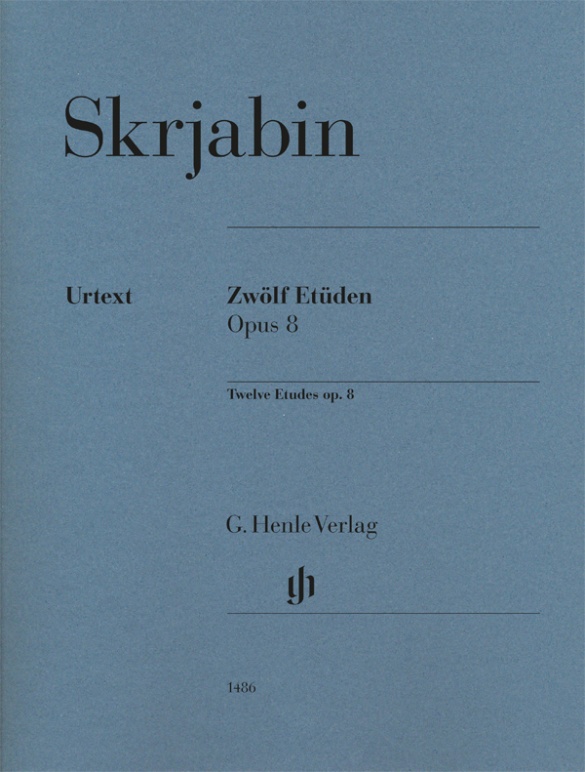 SCRIABINE A. - ESTUDIOS (12) - OP.8 URTEXT