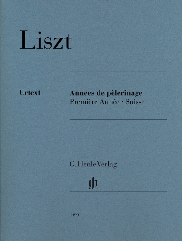 LISZT F. - AÑOS DE PEREGRINAJE V.1 -SUIZA URTEXT  (P) REV.PIEMONTESI
