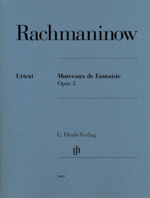 RACHMANINOFF S. - PIEZAS DE FANTASIA OP.3 URTEXT