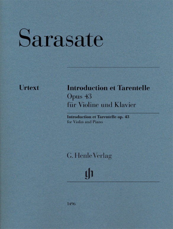 SARASATE P. - INTRODUCCION Y TARANTELLA OP.43 URTEXT