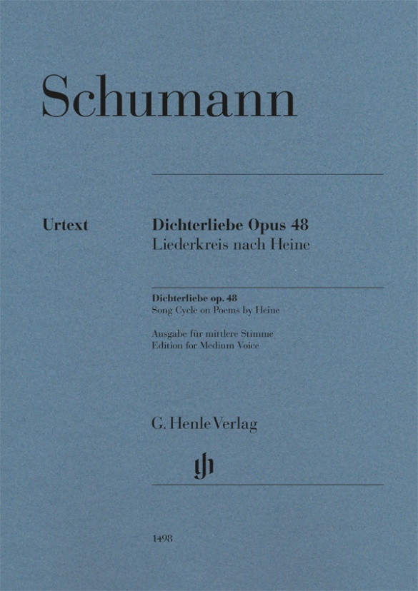 SCHUMANN R. - DICHTERLIEBE VOZ MEDIA  URTEXT - OP.48