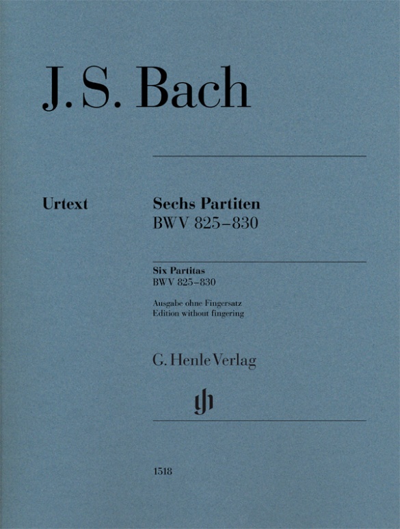 BACH J.S. - PARTITAS URTEXT (6) - BWV.825-830 (SIN DIGITAR)