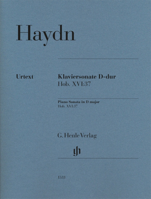 HAYDN J. - SONATA RE M HOB.XVI/37 - URTEXT (P) DIGITADO
