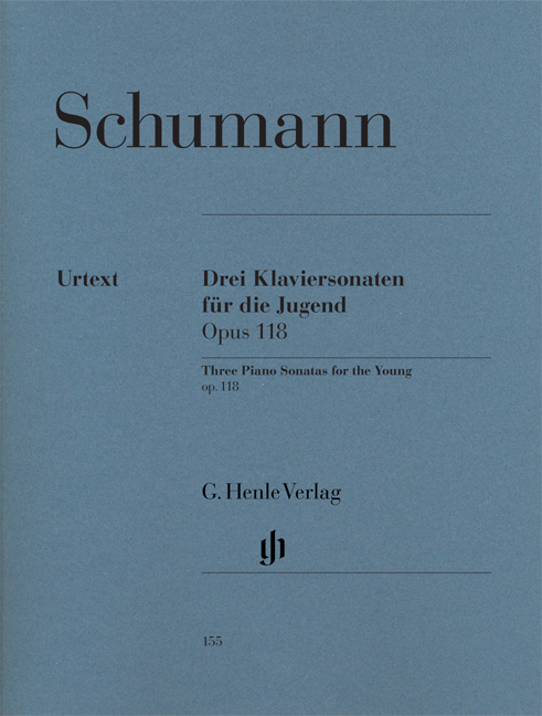 SCHUMANN R. - SONATAS PARA LA JUVENTUD (3) URTEXT - OP.118  (P)
