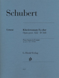SCHUBERT F. SONATA MI BEMOL M OP.POS.122 D 568 URTEXT