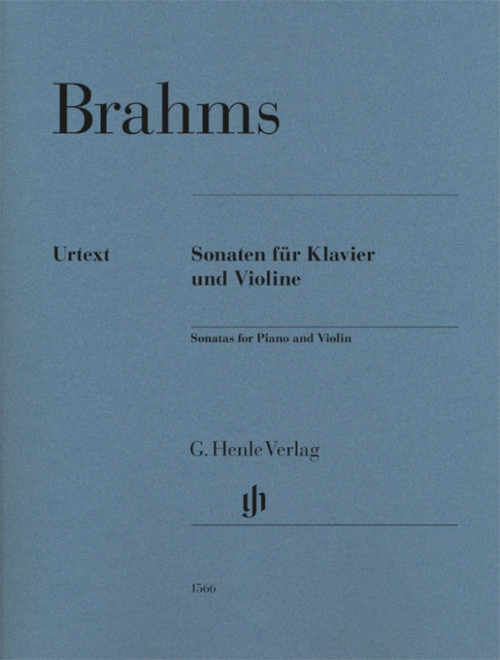 BRAHMS J. - SONATAS (3) - OP.78/100/108 URTEXT (WEICHERT/STRUCK)