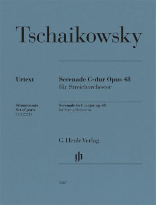 TCHAIKOVSKY P.I. - SERENATA PARA CUERDAS - OP.48 URTEXT JUEGO DE PARTES