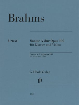 BRAHMS J. - SONATA Nº2 LA M URTEXT - OP.100