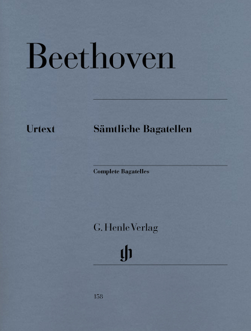 BEETHOVEN L V. - BAGATELAS COMPLETAS URTEXT