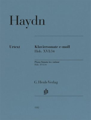 HAYDN J. - SONATA MI m - HOB.XVI/34 URTEXT (PERAHIA)