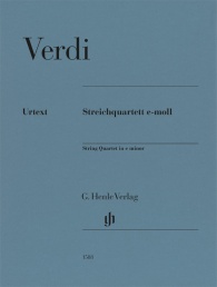 VERDI G. - CUARTETO MI m  2V/VA/VC URTEXT (PARTES)