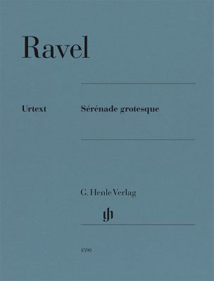 RAVEL M. - SERENATA GROTESCA URTEXT DIGITADO (PIANO)