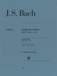 BACH J.S. - SUITES INGLESAS URTEXT - BWV.806-811 URTEXT (SIN DIGITAR)