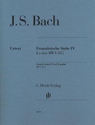 BACH J.S - SUIT FRANCESA Nº 4 MI b M BWV 815 URTEXT (DIGITADA)