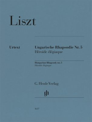 LISZT F. - RAPSODIA HUNGARA Nº 5 "HEROIDE ELEGIACA" URTEXT (DIGITADO)
