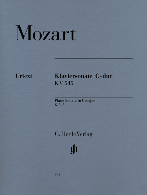 MOZART W.A. - SONATA DO M  KV.545 - URTEXT    (P)