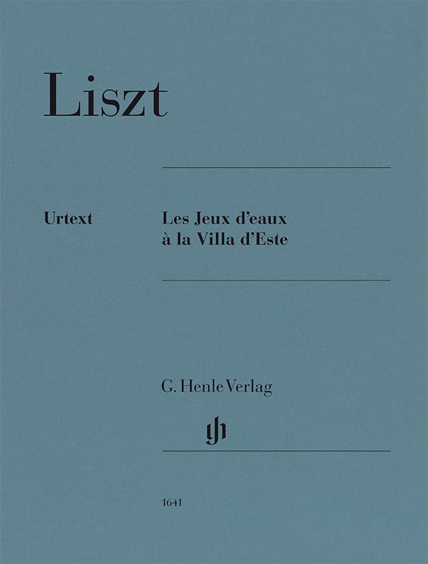 LISZT F. - JUEGOS DE AGUA Y VILLA ESTE - URTEXT  (P) DIGITADO