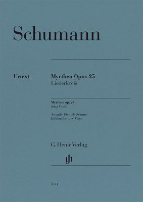 SCHUMANN R. - MYRTHEN OP.25 URTEXT VOZ BAJA