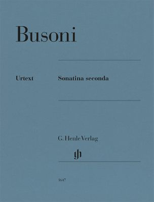 BUSONI F. - SONATINA SEGUNDA (URTEXT) *DIGITADO*