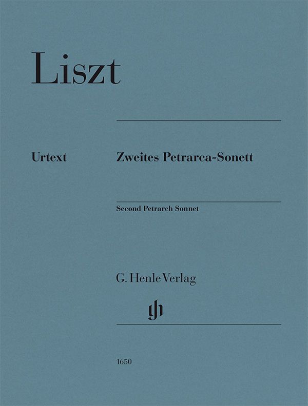 LISZT F. - 2º SONETO DE PETRARCA - URTEXT (DIGITADO) PIANO