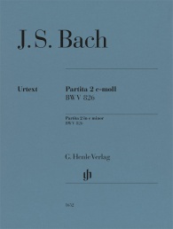 BACH J.S. - PARTITA Nº 2 DO m M BWV.826  CON DIGITACION URTEXT