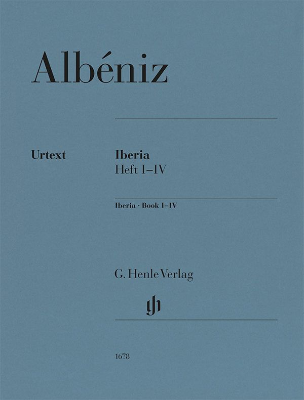 ALBENIZ I. - SUITE IBERIA COMPLETA URTEXT