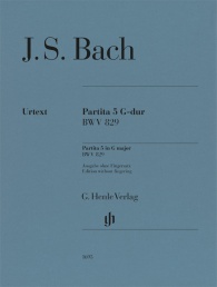 BACH J.S. - PARTITA Nº5 SOL M BWV.829 URTEXT
