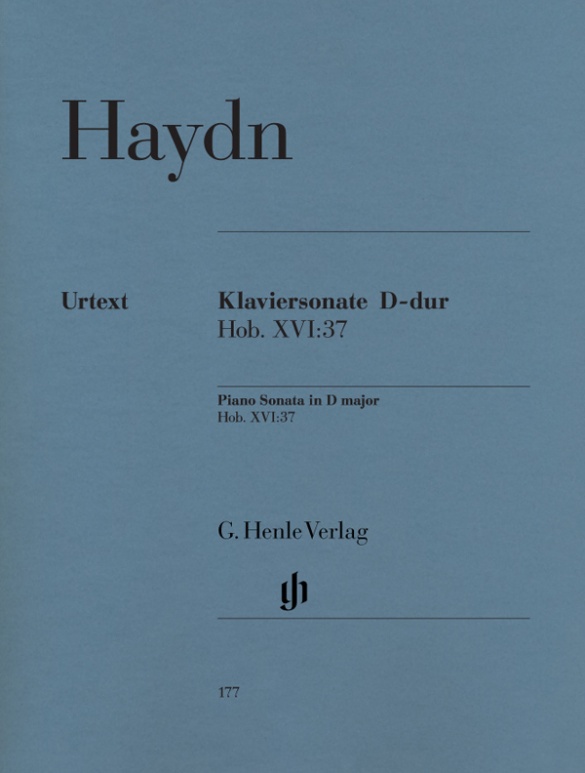 HAYDN J. - SONATA RE M HOB.XVI/37 - URTEXT   (P)